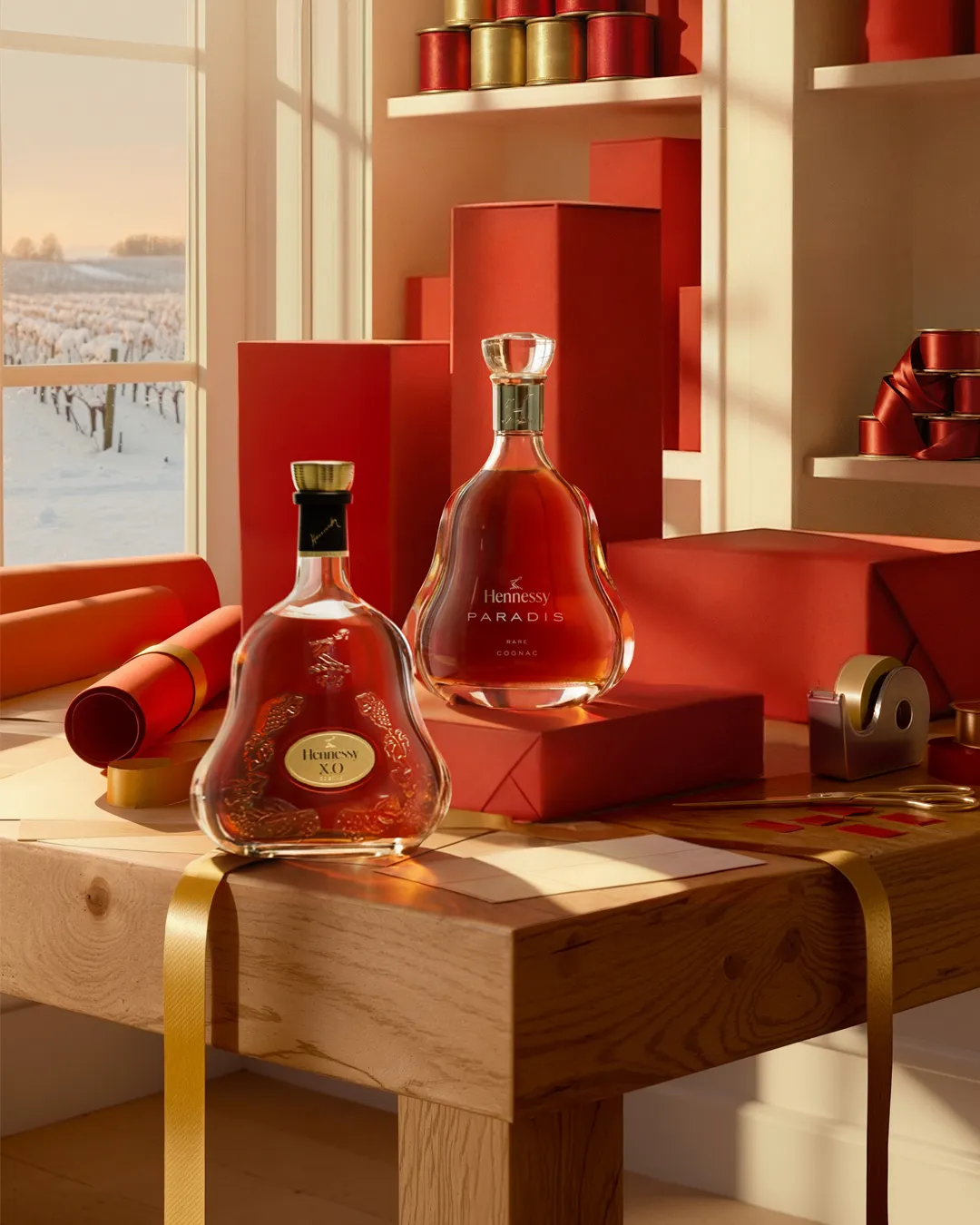洋酒 空ボトル Hennessy Rémy Martin インテリアディスプレイ Detroit Talents | Detroit Services | Hennessy Content Factory | AI